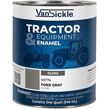 Van Sickle Tractor & Equipment Enamel Gloss Ford Gray Quart