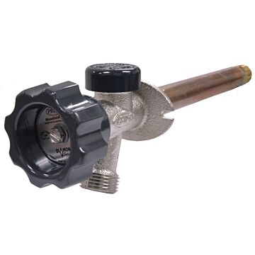 PRIER Products 8 in. Anti-Siphon Wall Hydrant With 1/2 in. Inlet