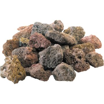 GrillPro Assorted Color Lava Rock - 7 lb