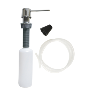 Danco Universal Soap Dispenser with Straight Nozzle in Chrome