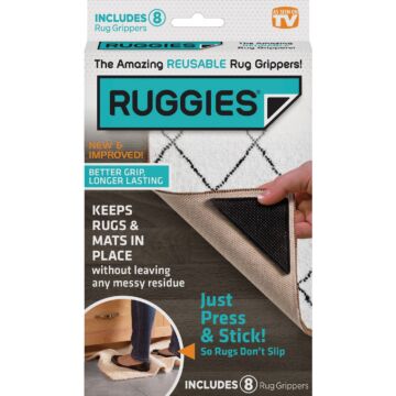 Ruggies Nonslip Rug Gripper Tape (8-Pack)