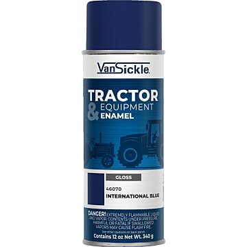 Van Sickle Tractor & Equipment Enamel Spray (Gloss - International Blue) 12 oz
