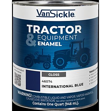 Van Sickle Tractor & Equipment Enamel Gloss International Blue Quart
