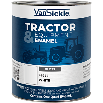 Van Sickle Tractor & Equipment Enamel Gloss White Quart