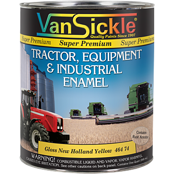 Van Sickle Tractor & Equipment Enamel Gloss New Holland Yellow Quart