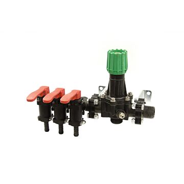 Salvarani 290 psi Pressure, 3 Section, 120 lpm Flow Rate Specification Manual Control Unit