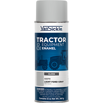 Van Sickle Tractor & Equipment Enamel Gloss Light Ford Gray Aerosol