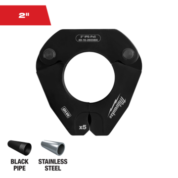 Milwaukee 2" IPS-P Pivoting Press Ring for M18™ FORCE LOGIC™ Press Tools
