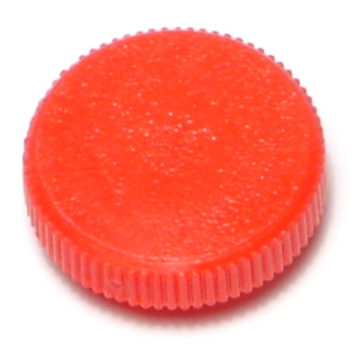 Round Thumb Knob, 1/4 Red