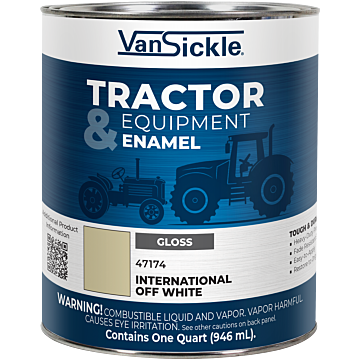 Van Sickle Tractor & Equipment Enamel Gloss International Off White Quart