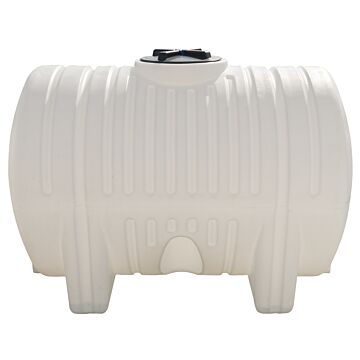 Norwesco 500 Gallon Polyethylene White Horizontal Leg Tank