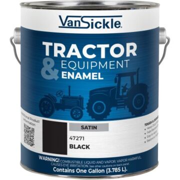 Van Sickle Tractor & Equipment Enamel (Satin - Black) 1 gal