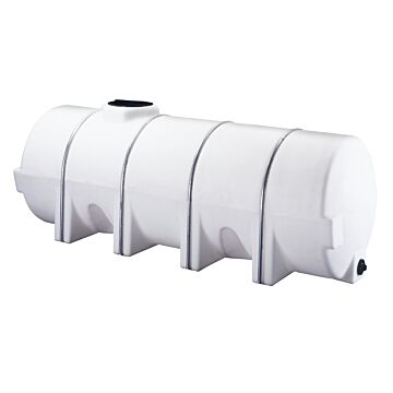 Norwesco 1000 Gallon Polyethylene White Horizontal Leg Tank