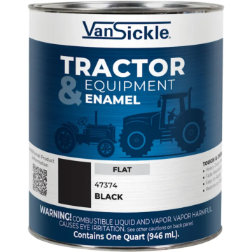 Van Sickle Tractor & Equipment Enamel (Flat - Black) 1 qt