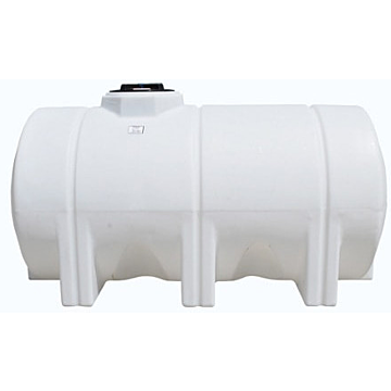 Norwesco 750 Gallon Polyethylene White Horizontal Leg Tank