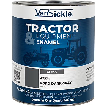 Van Sickle Tractor & Equipment Enamel (Gloss - Ford Dark Gray) Quart