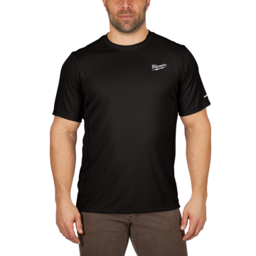 Milwaukee WORKSKIN™ Lightweight Performance Shirt - Short Sleeve - Black