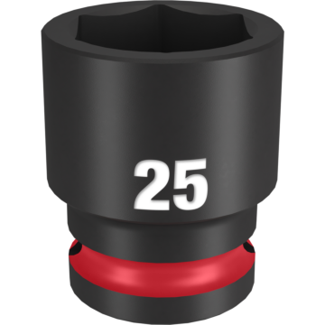 Milwaukee SHOCKWAVE™ Impact Duty 1/2" Drive 25mm Standard 6 Point Socket