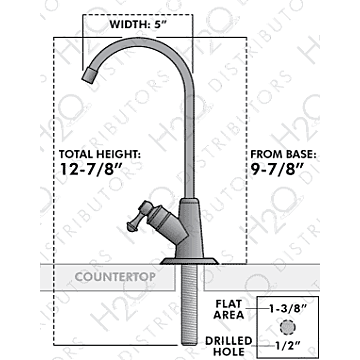 Water Faucet (Oil Rubbed Bronze) Venetian-B