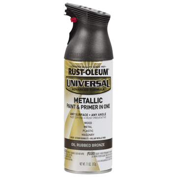 Universal Premium Spray Paint - Metallic Spray Paint - 11 oz. Spray - Oil Rubbed Bronze