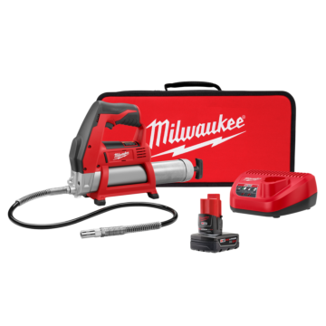Milwaukee M12™ Cordless LITHIUM-ION Grease Gun Kit