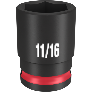 Milwaukee SHOCKWAVE™ Impact Duty 3/8" Drive 11/16" Standard 6 Point Socket