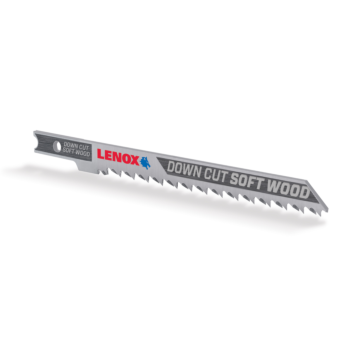 LENOX U-Shank Down Cutting Wood Jig Saw Blade, 4" X 5/16" 10 Tpi, 3 Pack
