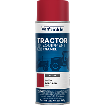 Van Sickle Tractor & Equipment Enamel Spray (Gloss - Ford Red) 12 oz