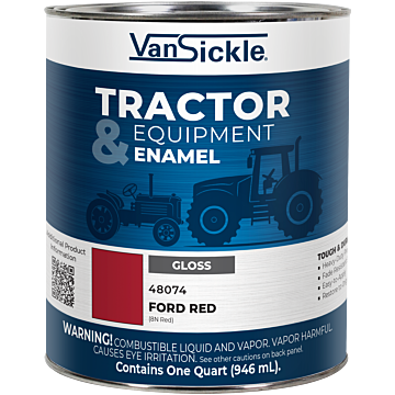 Van Sickle Tractor & Equipment Enamel (Gloss - Ford Red) Quart