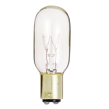 25 Watt T8 Incandescent; Clear; 2500 Average rated hours; 190 Lumens; DC Bay base; 130 Volt; Carded