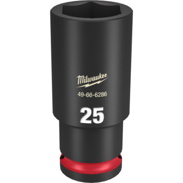 Milwaukee SHOCKWAVE™ Impact Duty 1/2" Drive 25mm Deep 6 Point Socket