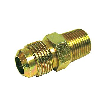 JMF Company 3/8 x 1/8 in Flare x Male Brass Adapter