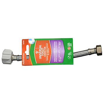 FLUIDMASTER Universal Braided SS Toilet Connector