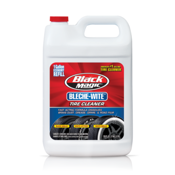 Black Magic Bleche-Wite® 800002222 1 gal Blue Liquid Concentrated Bleach Tire Cleaner