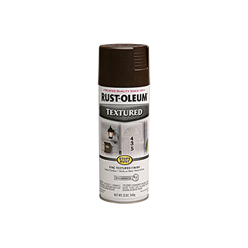 Stops Rust® Spray Paint and Rust Prevention - Textured Spray Paint - 12 oz. Spray - Dark Brown Textured