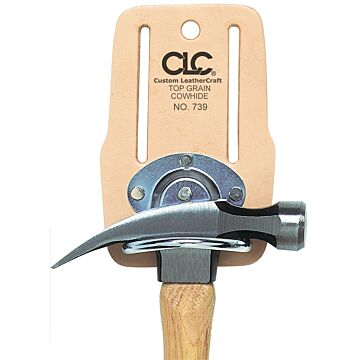 CLC Tool Works Series 739 Hammer Holder, Leather, Tan, 4 in W