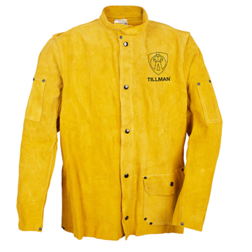 Tillman 3280 Bourbon Brown Cowhide Jacket – 30″ L, XL