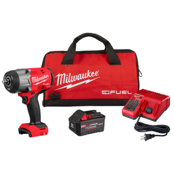 M18 FUEL™ 1/2" High Torque Impact Wrench w/ Friction Ring REDLITHIUM™ FORGE™ Kit