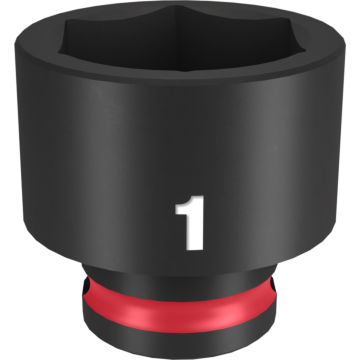 Milwaukee SHOCKWAVE™ Impact Duty 3/8" Drive 1" Standard 6 Point Socket