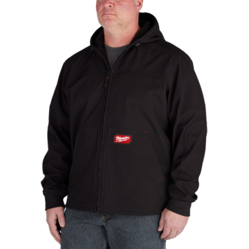 FREEFLEX™ Softshell Hooded Jacket - Black 2X