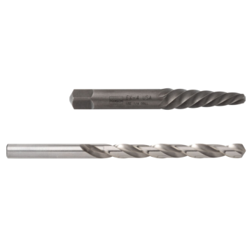 IRWIN Hanson Ex-4 And 1/4 In. Screw Extractor And Drill Bit Combo Pack