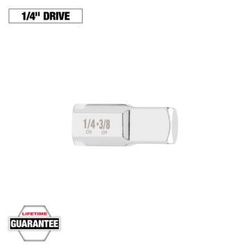 Milwaukee 1/4" Drive 1/4"F X 3/8"M Adapter
