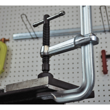 Bessey Tools classiX Series Clamp, 7-1/2 Inch Capacity 4-3/4 Inch Throat Depth, Heavy Duty Pad