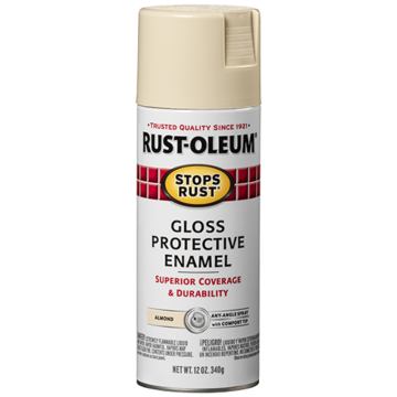 Stops Rust® Spray Paint and Rust Prevention - Protective Enamel Spray Paint - 12 oz. Spray - Almond
