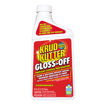 Krud Kutter - Gloss-Off Prepaint Surface Preparation - 32 oz Bottle