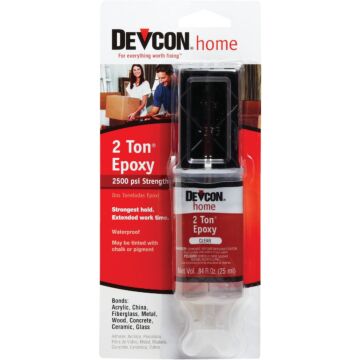 Devcon 0.84 Oz. 2-Ton Epoxy Syringe