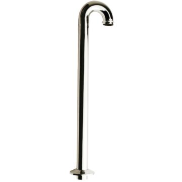 Do it 20-1/2 In. x 1-1/4 In. Chrome Plated Floor Tube