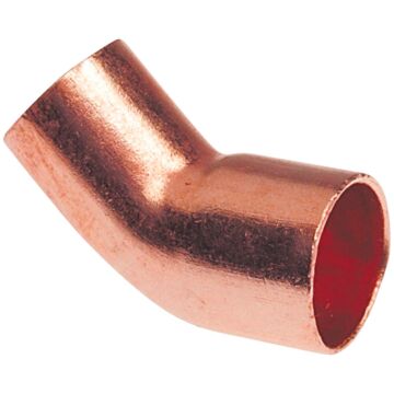 NIBCO 1/2 In. 45 Deg. Copper Street Elbow (1/8 Bend)