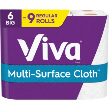 Viva Multi-Surface Cloth Choose-A-Sheet Big Roll Paper Towels (6 Big Roll)