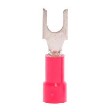 22-18 Vinyl-Insulated Red Block Spade (10pk) #6